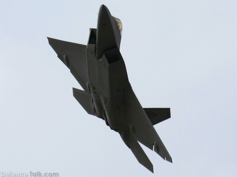 USAF F-22A Raptor Stealth Fighter