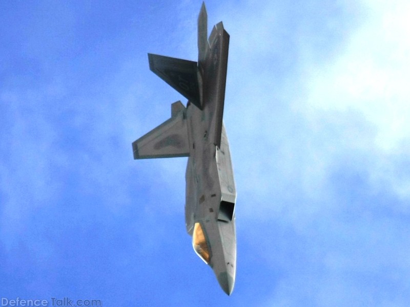 USAF F-22A Raptor Stealth Fighter