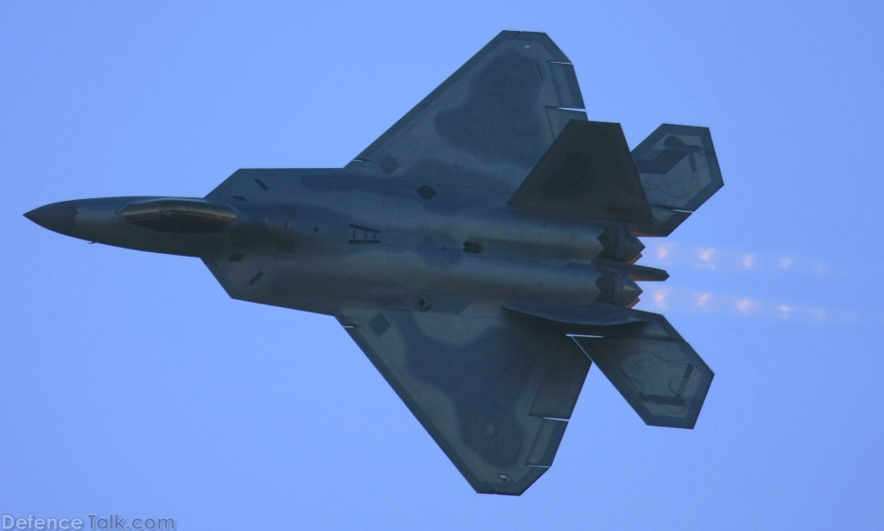 USAF F-22A Raptor Stealth Fighter