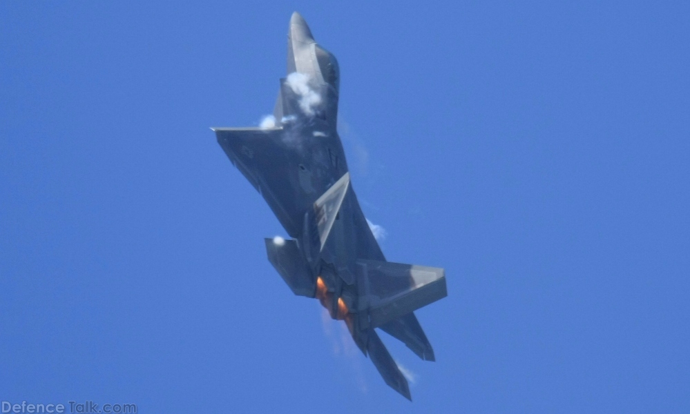 USAF F-22A Raptor Stealth Fighter