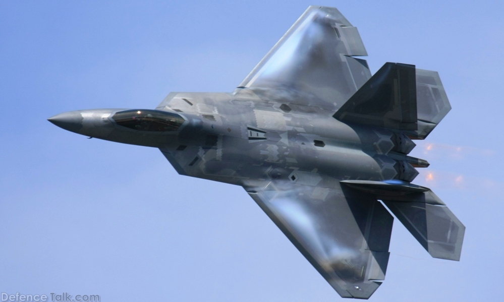 USAF F-22A Raptor Stealth Fighter