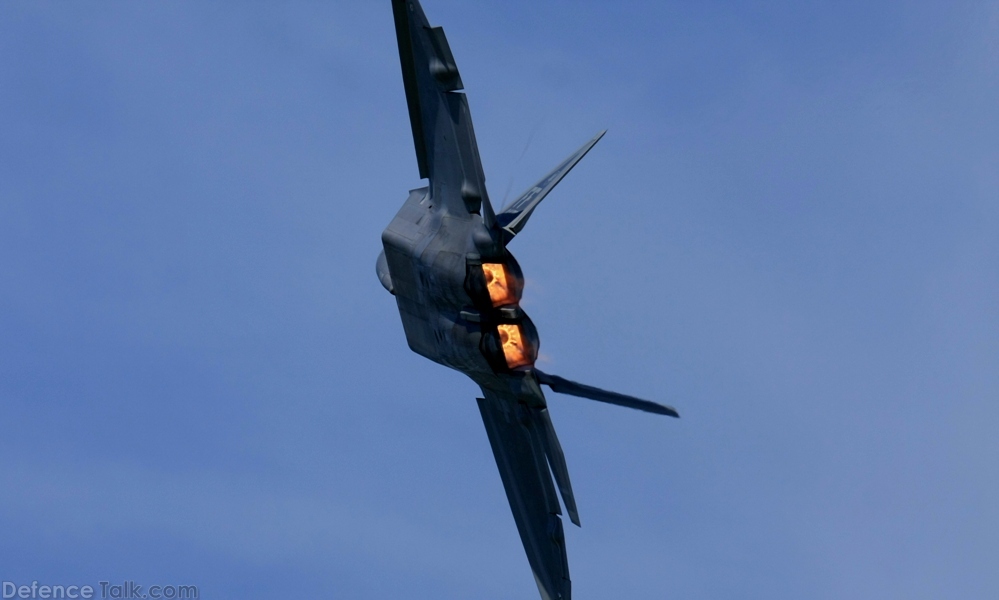 USAF F-22A Raptor Stealth Fighter