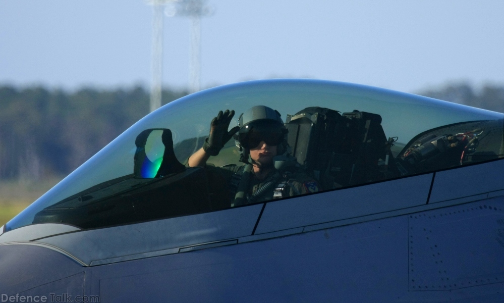 USAF F-22A Raptor Stealth Fighter