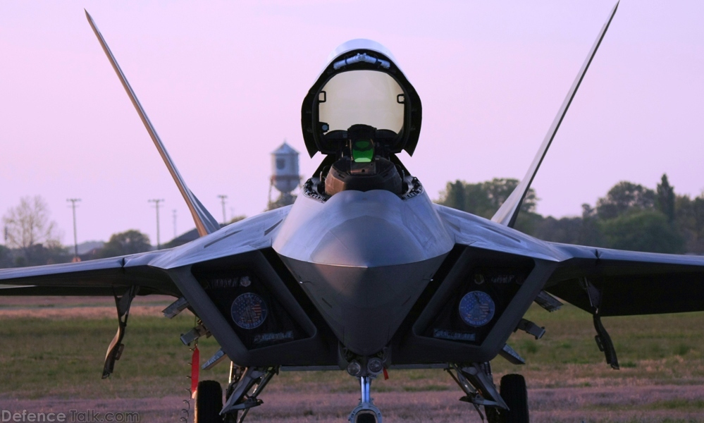 USAF F-22A Raptor Stealth Fighter