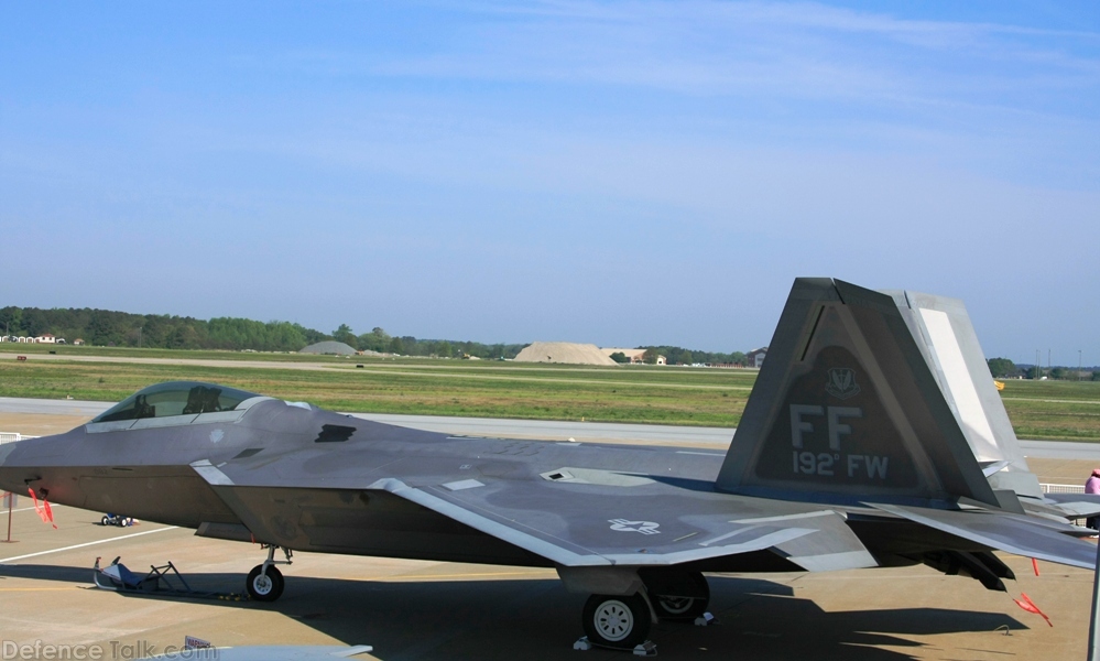 USAF F-22A Raptor Stealth Fighter