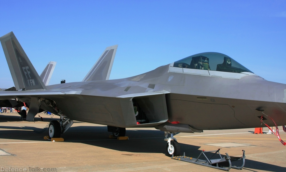 USAF F-22A Raptor Stealth Fighter