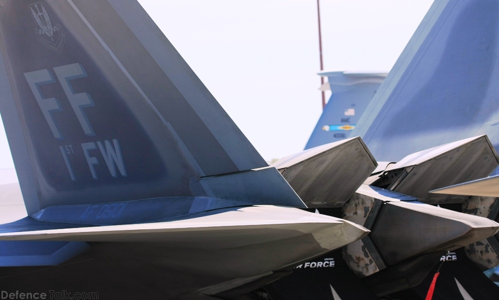 USAF F-22A Raptor Stealth Fighter