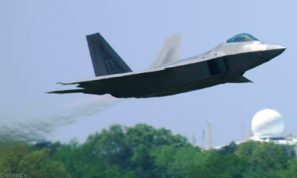 USAF F-22A Raptor Stealth Fighter