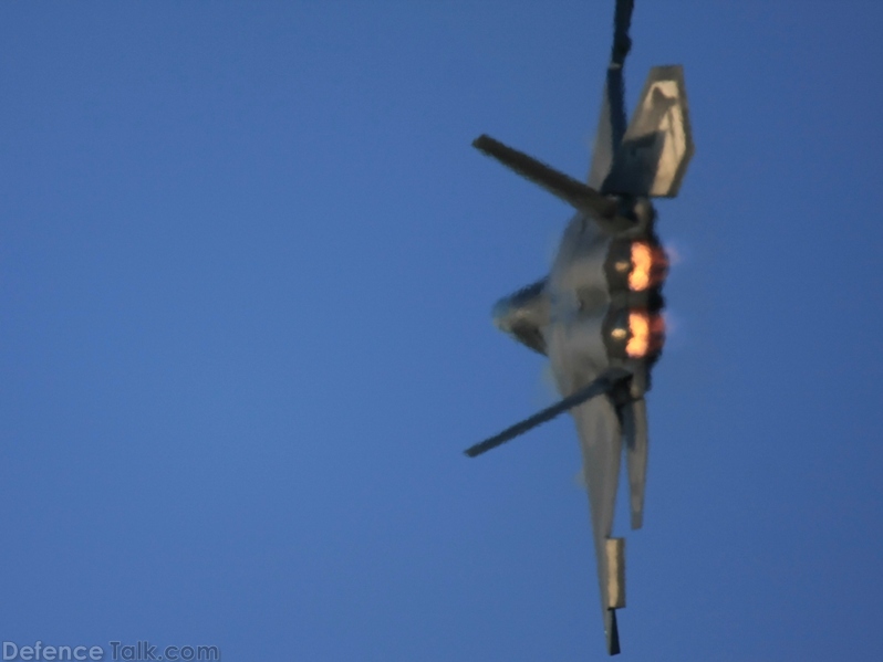 USAF F-22A Raptor Stealth Fighter