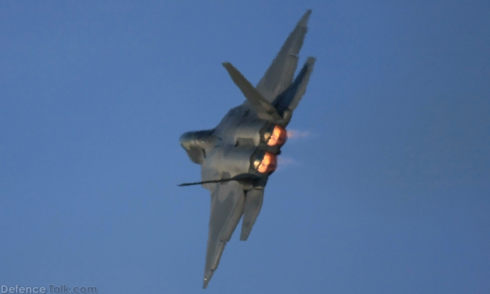 USAF F-22A Raptor Stealth Fighter