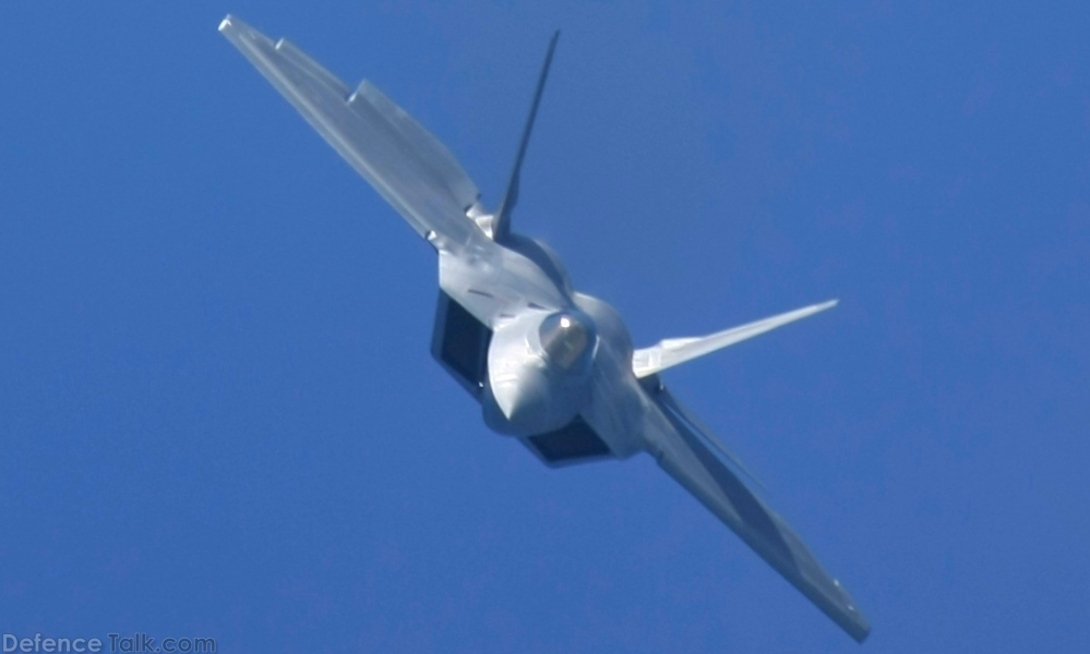 USAF F-22A Raptor Stealth Fighter