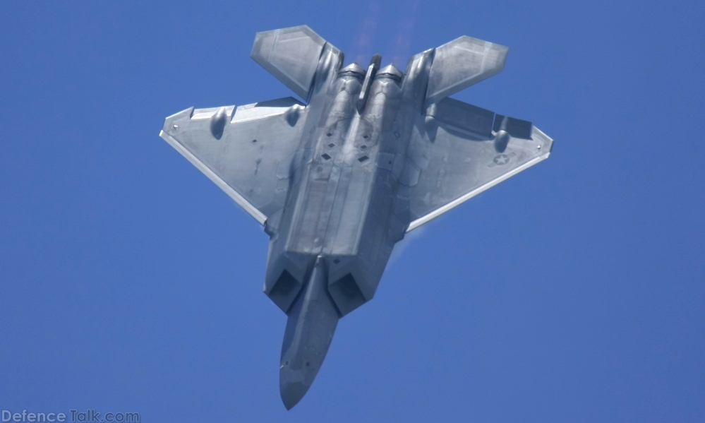 USAF F-22A Raptor Stealth Fighter