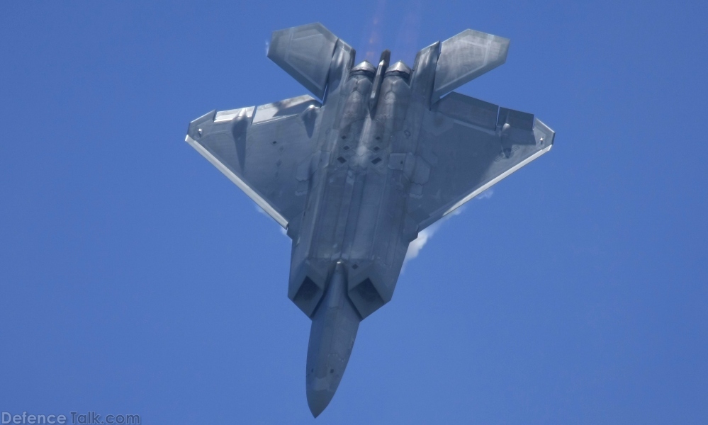 USAF F-22A Raptor Stealth Fighter