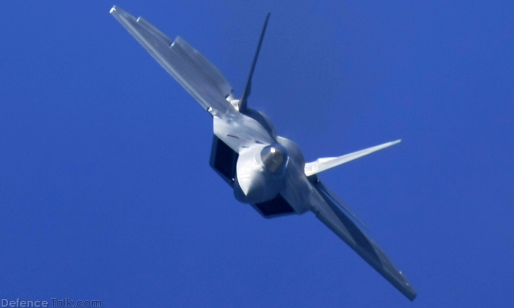 USAF F-22A Raptor Stealth Fighter