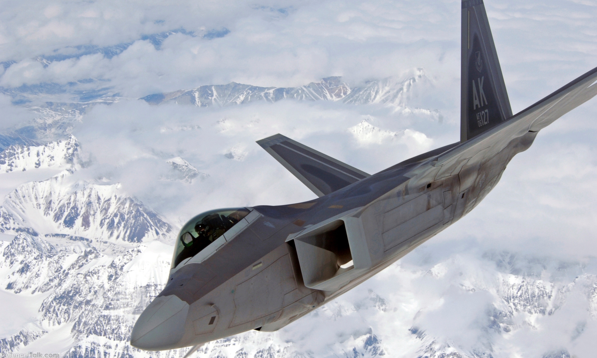 USAF F-22A Raptor Stealth Fighter