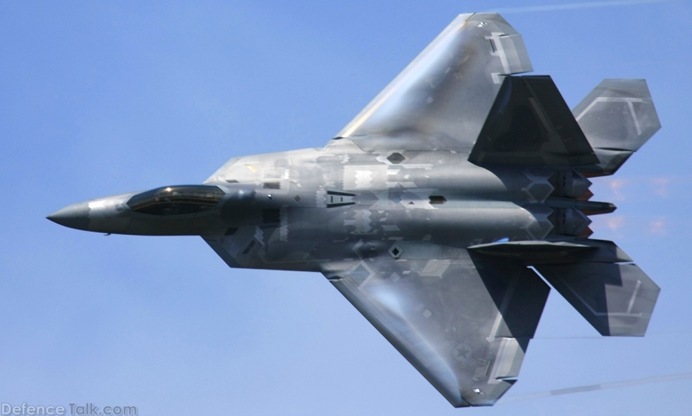 USAF F-22A Raptor Stealth Fighter