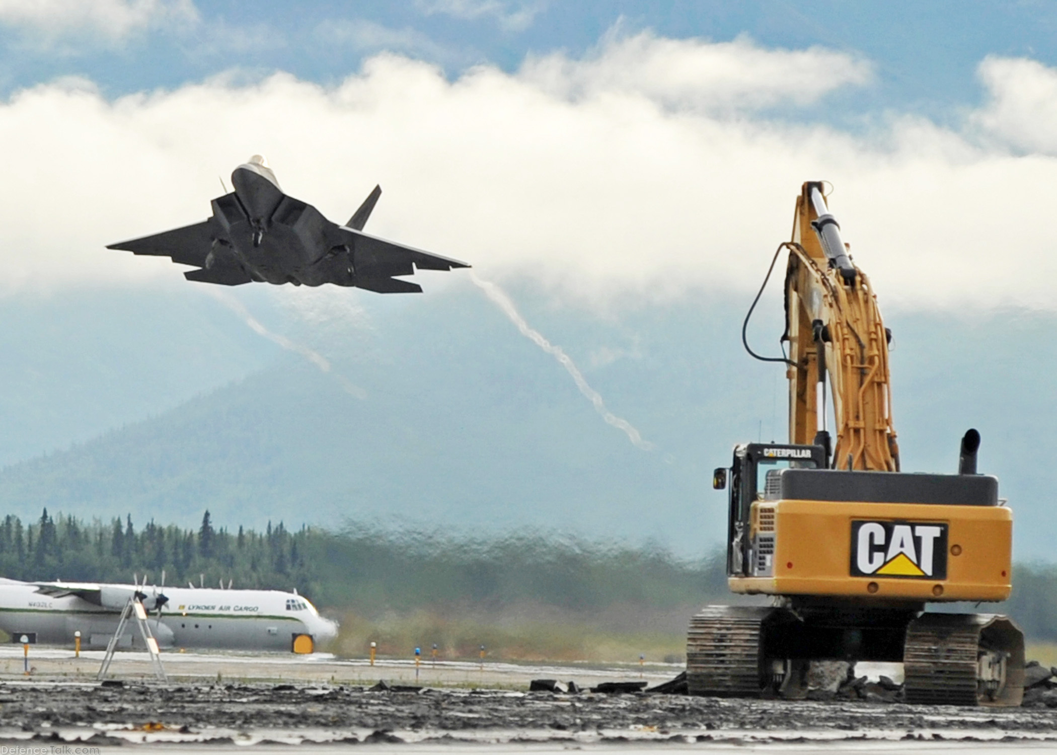 USAF F-22A Raptor Stealth Fighter