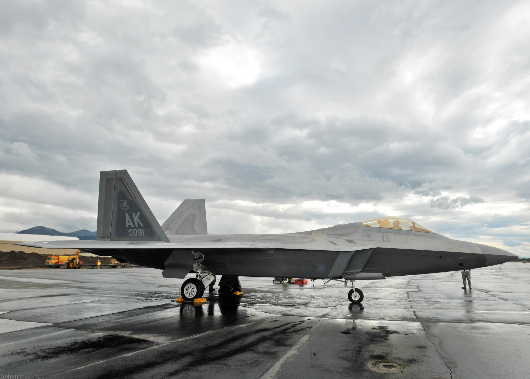 USAF F-22A Raptor Stealth Fighter