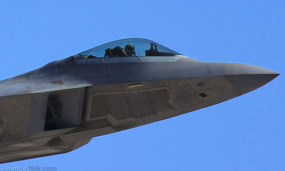 USAF F-22A Raptor Stealth Fighter