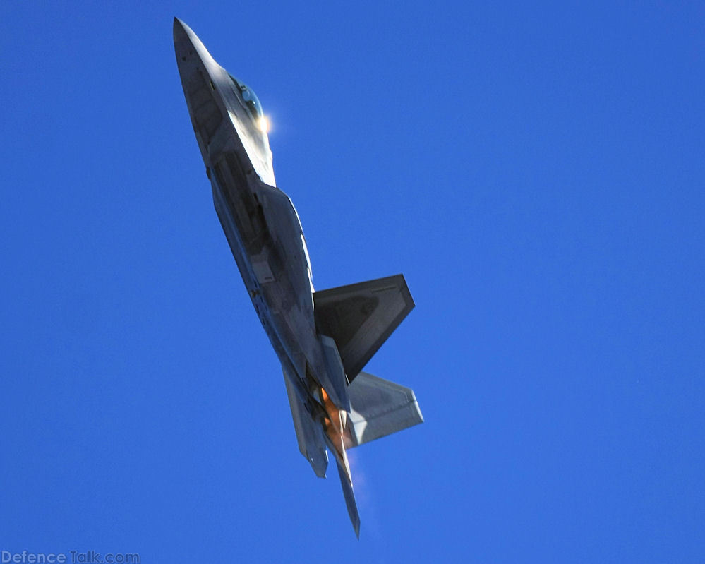 USAF F-22A Raptor Stealth Fighter