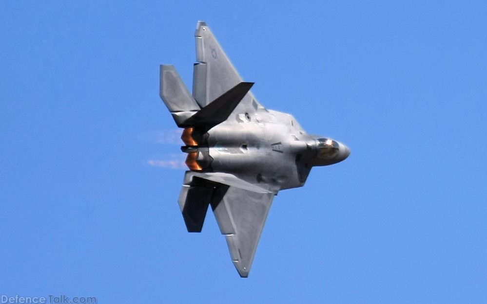 USAF F-22A Raptor Stealth Fighter