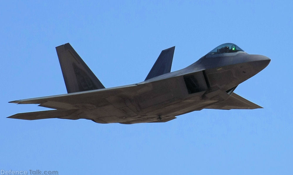 USAF F-22A Raptor Stealth Fighter