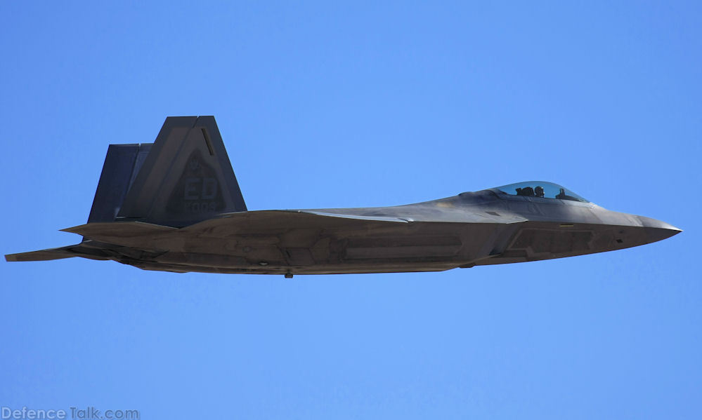 USAF F-22A Raptor Stealth Fighter