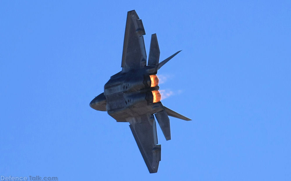 USAF F-22A Raptor Stealth Fighter