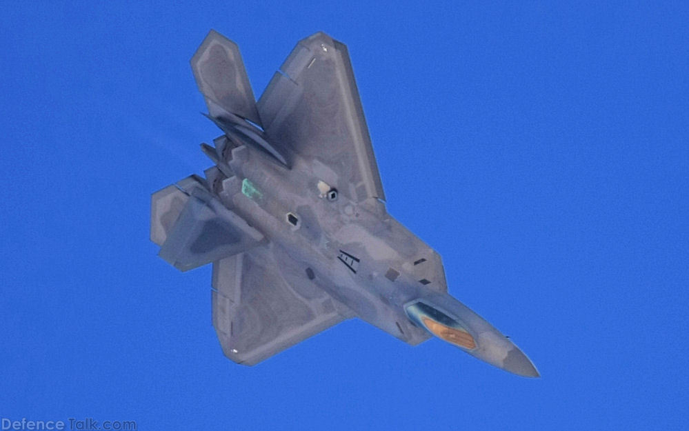 USAF F-22A Raptor Stealth Fighter