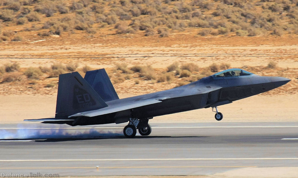 USAF F-22A Raptor Stealth Fighter