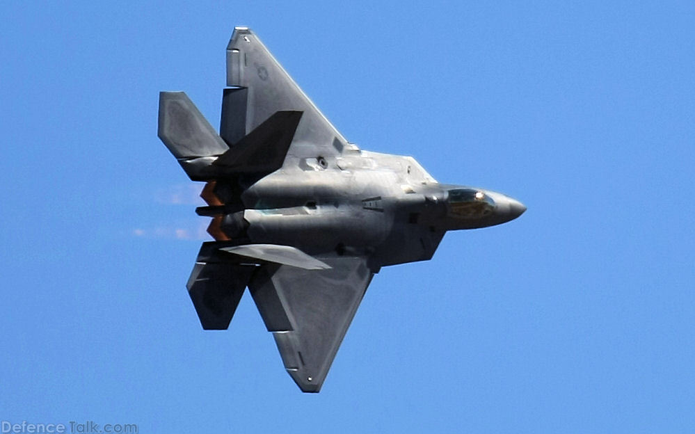 USAF F-22A Raptor Stealth Fighter