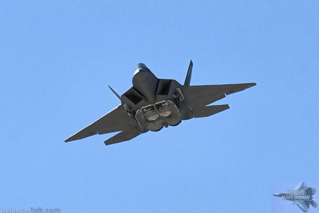 USAF F-22A Raptor Stealth Fighter