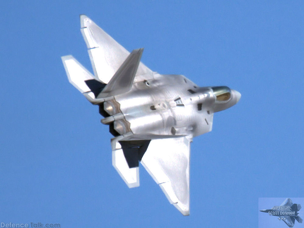 USAF F-22A Raptor Stealth Fighter