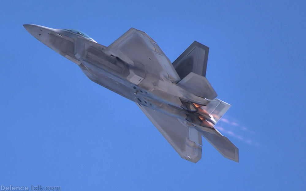 USAF F-22A Raptor Stealth Fighter