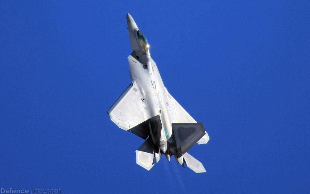 USAF F-22A Raptor Stealth Fighter