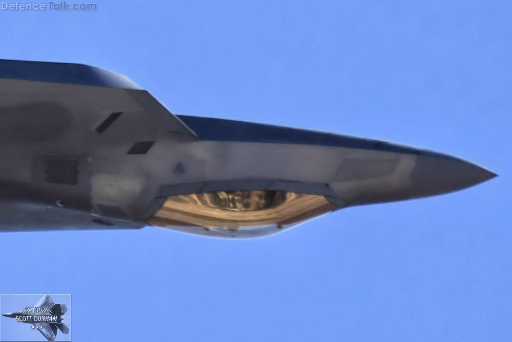 USAF F-22A Raptor Stealth Fighter