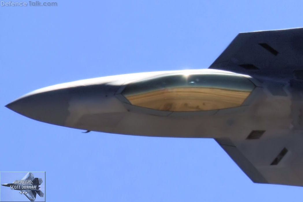 USAF F-22A Raptor Stealth Fighter