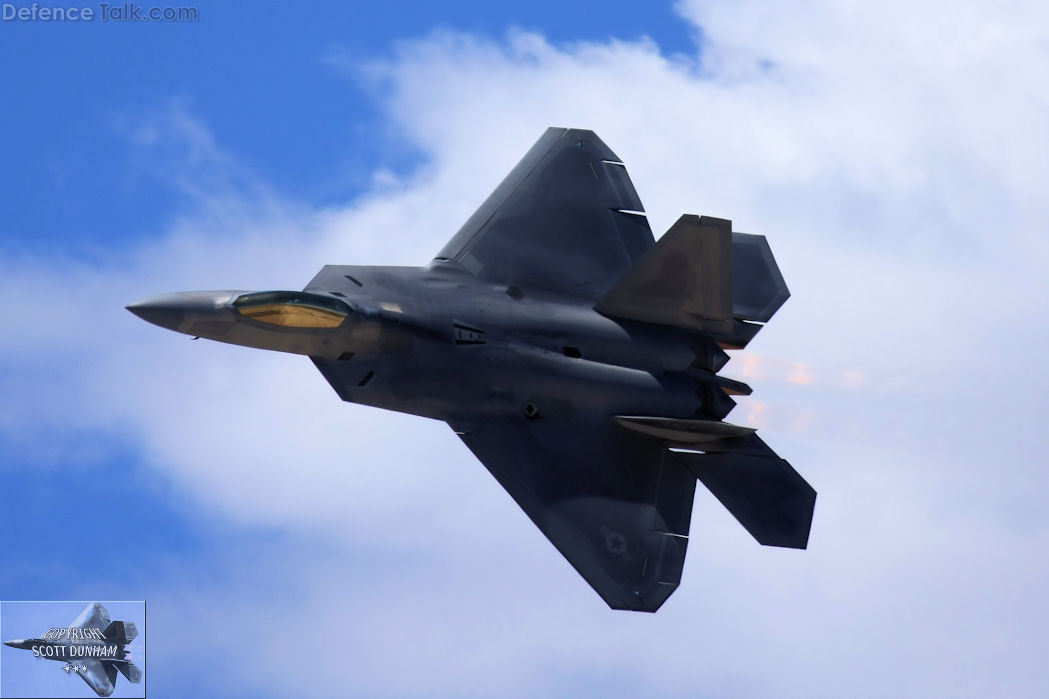 USAF F-22A Raptor Stealth Fighter