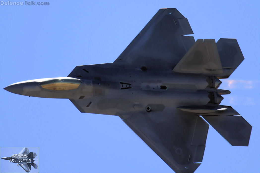 USAF F-22A Raptor Stealth Fighter