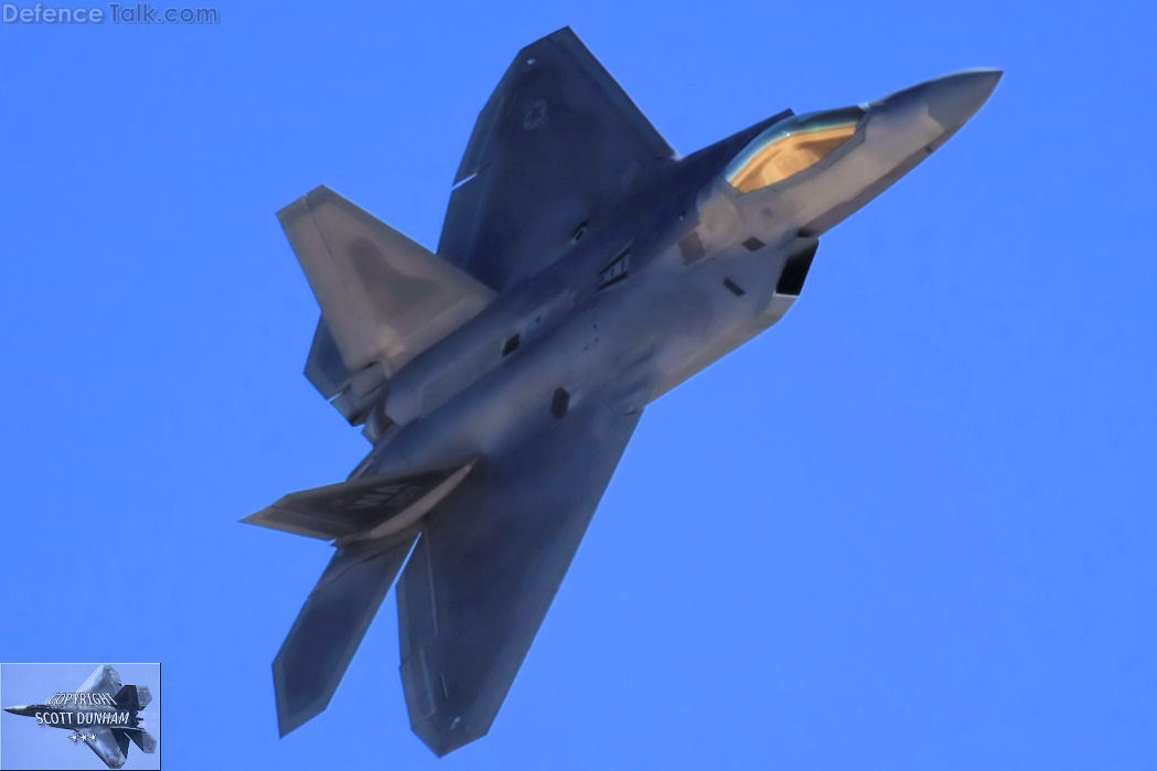 USAF F-22A Raptor Stealth Fighter