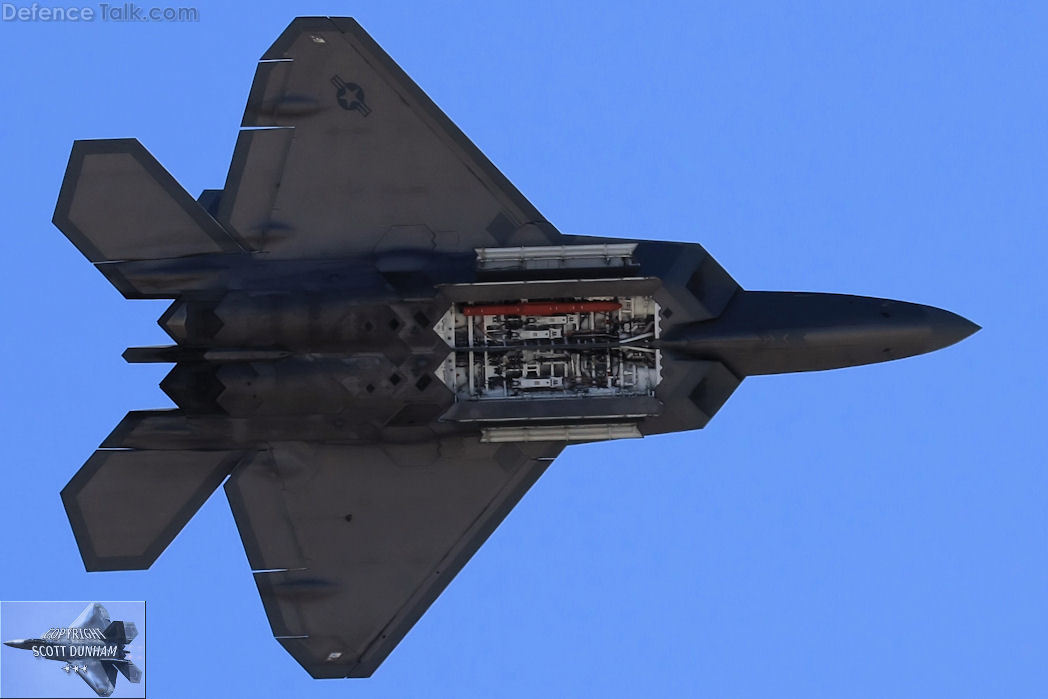 USAF F-22A Raptor Stealth Fighter