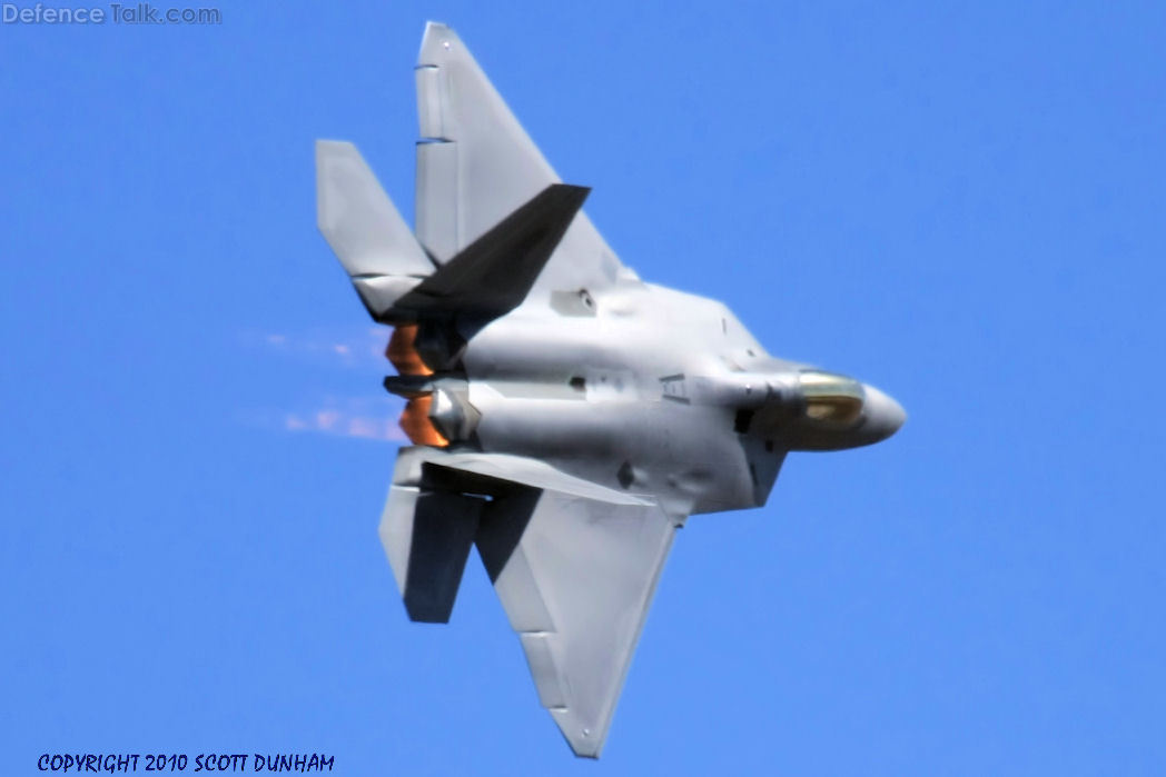 USAF F-22A Raptor Stealth Fighter