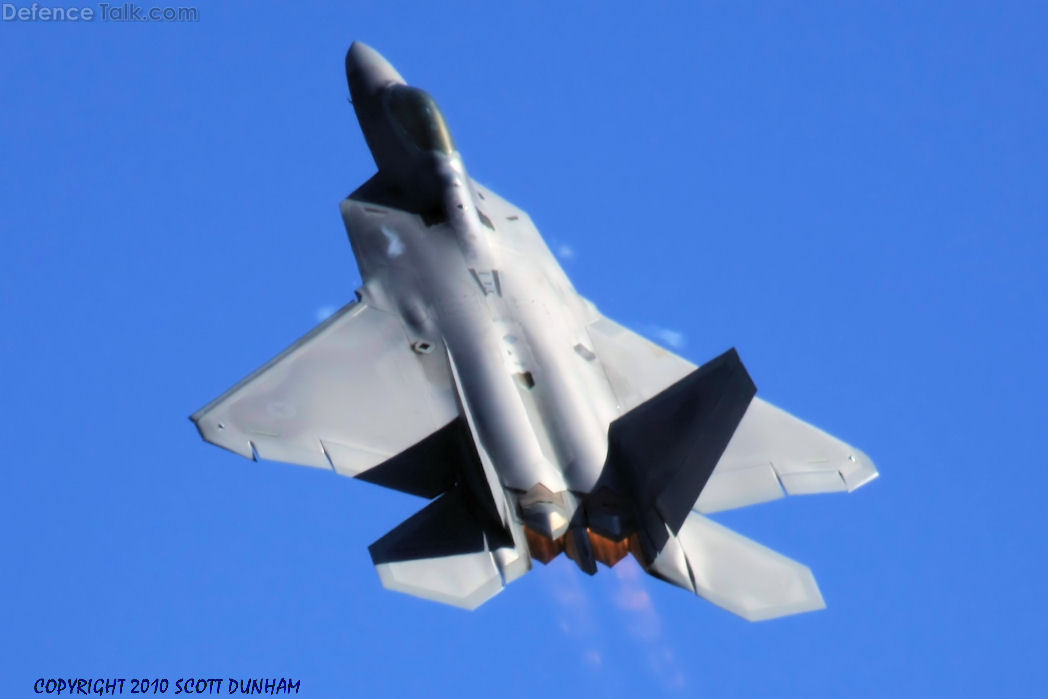 USAF F-22A Raptor Stealth Fighter