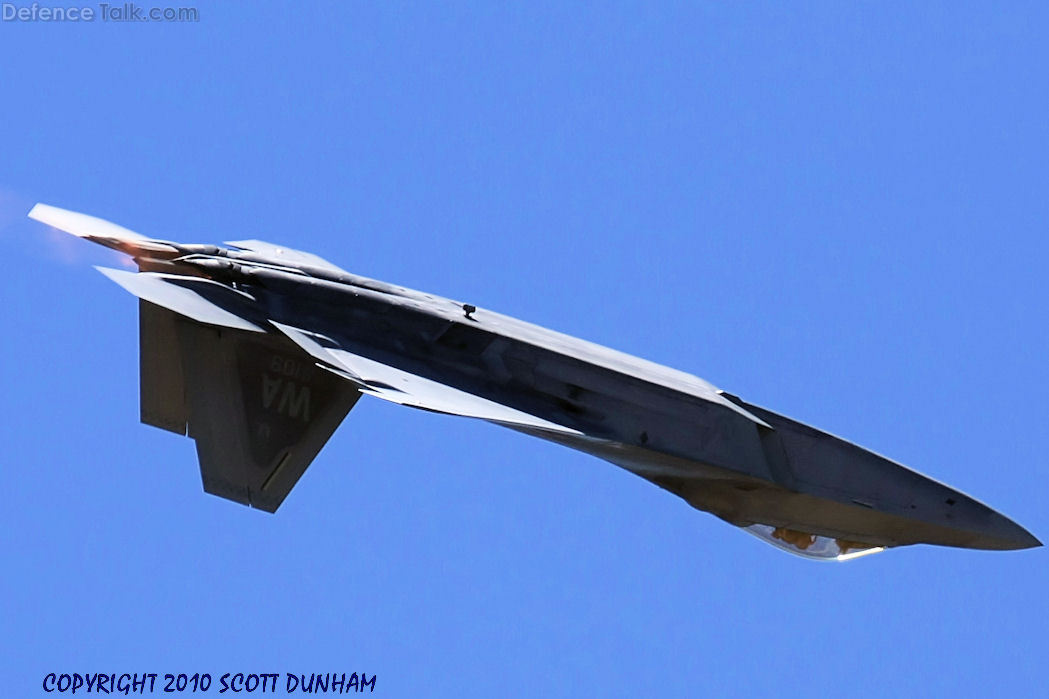 USAF F-22A Raptor Stealth Fighter