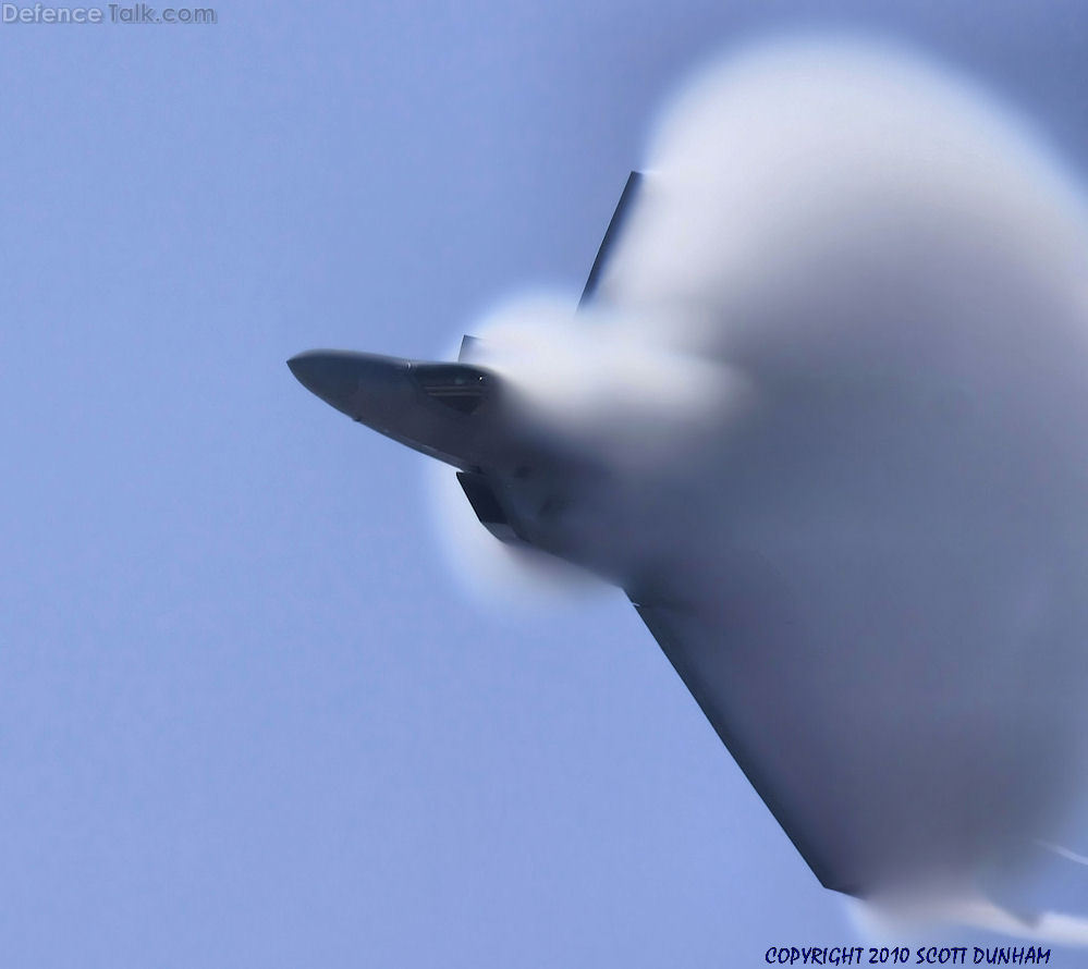 USAF F-22A Raptor Stealth Fighter