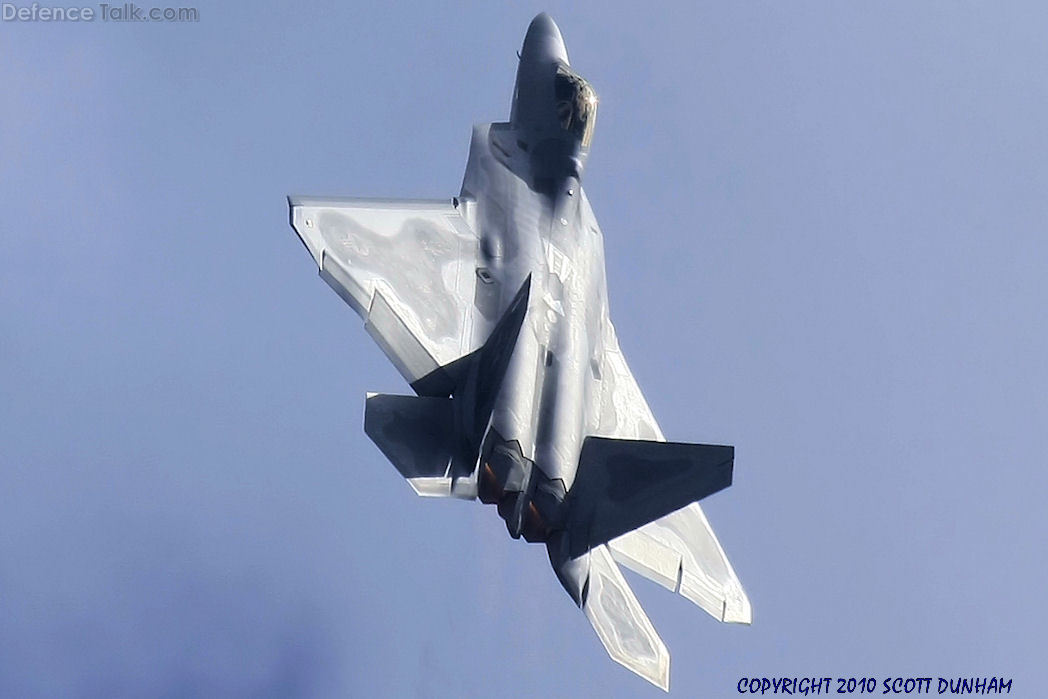 USAF F-22A Raptor Stealth Fighter