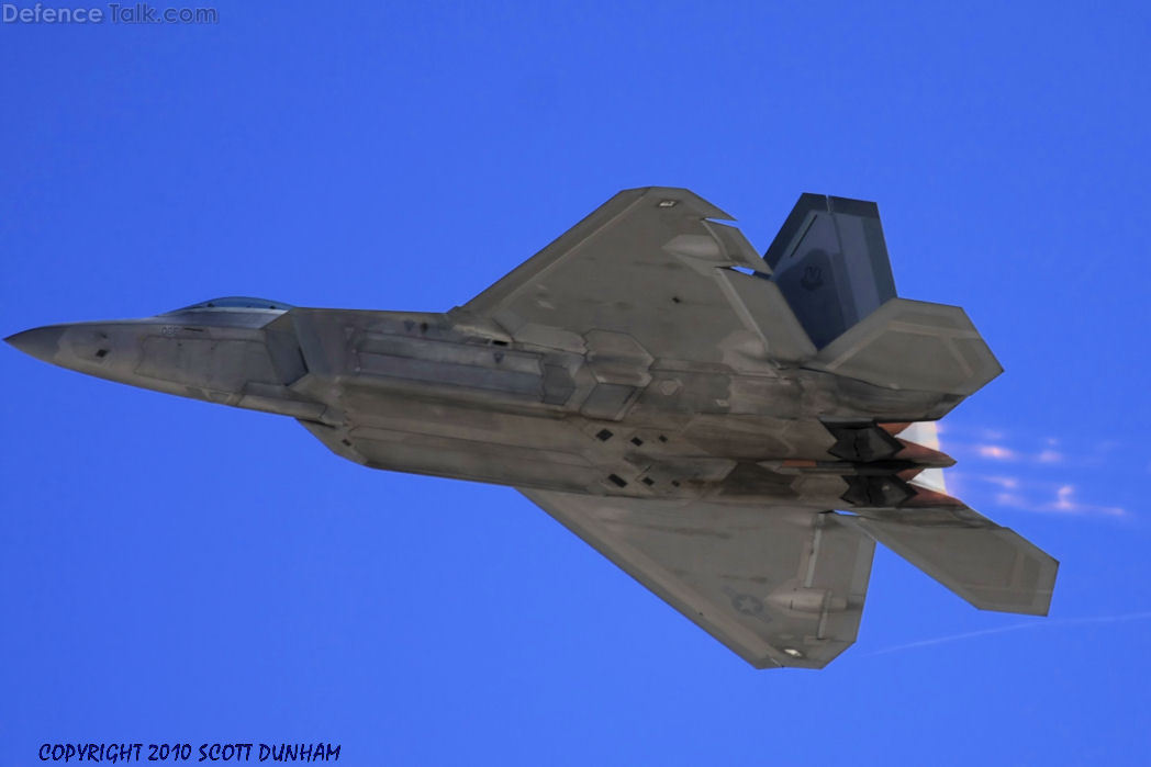 USAF F-22A Raptor Stealth Fighter