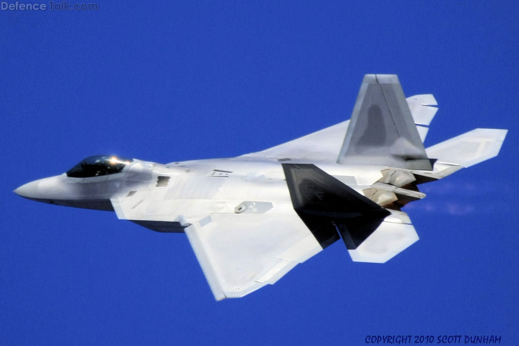 USAF F-22A Raptor Stealth Fighter