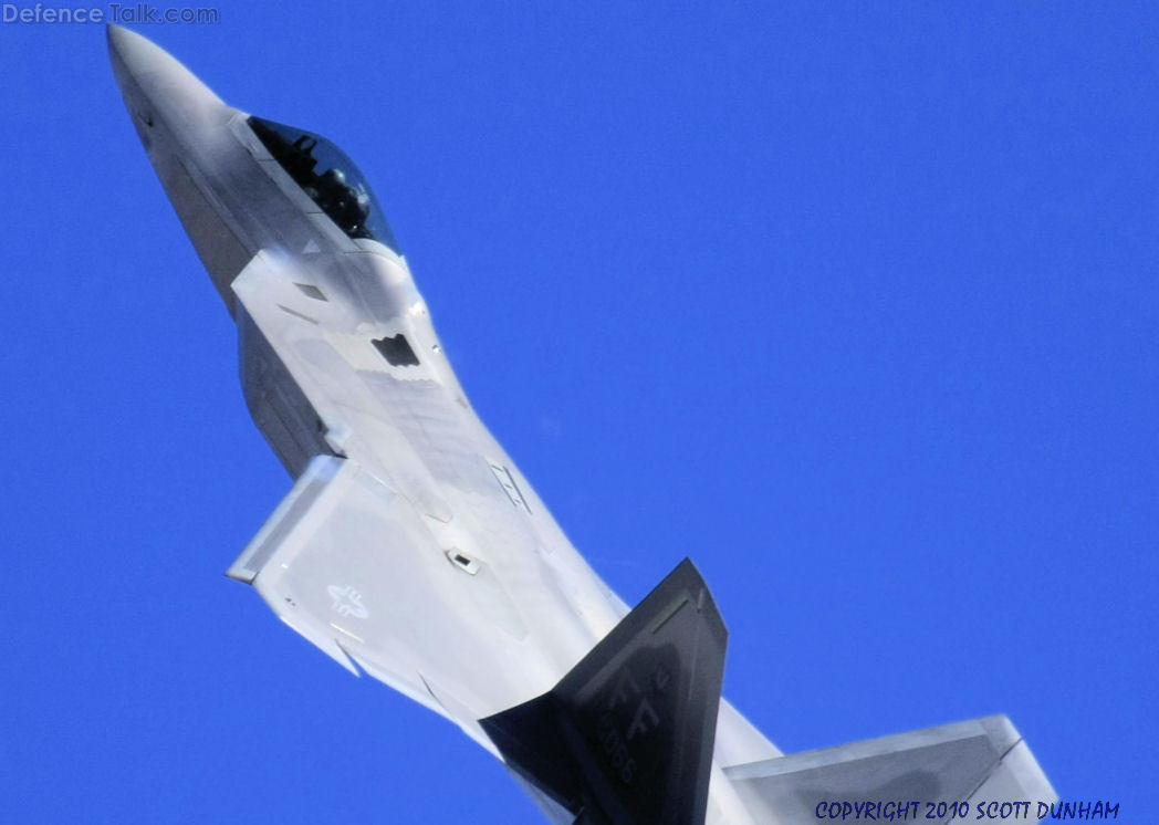 USAF F-22A Raptor Stealth Fighter