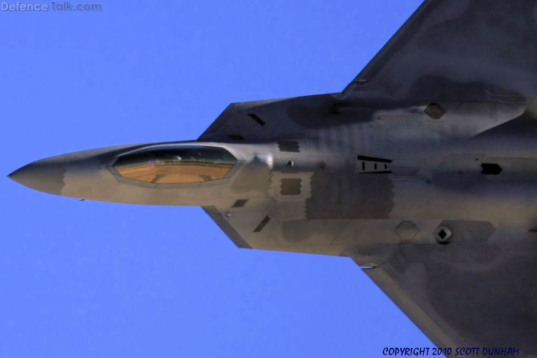 USAF F-22A Raptor Stealth Fighter